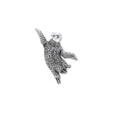 Dancing Penguin Sterling Silver Pendant TPD709 - Pendants